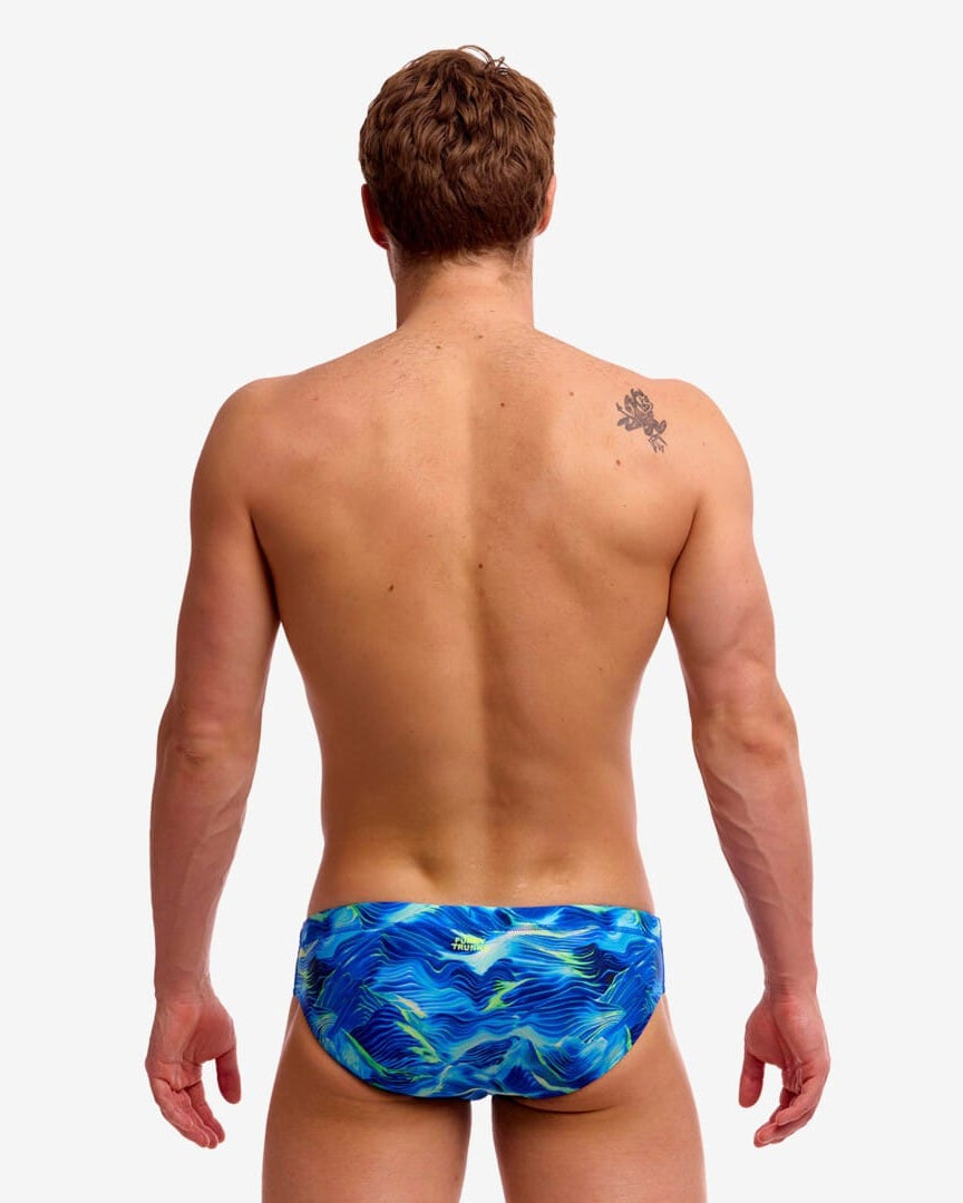 Funky Trunks Funky Trunks Men's Classic Brief - Storm Chase Funky Trunks Men's Classic Brief - Storm Chase Splash Swimwear Mens Brief