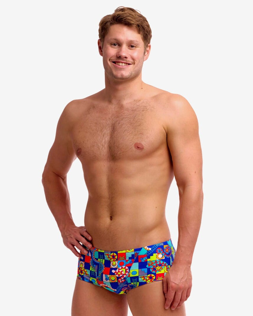 Funky Trunks Funky Trunks Men's Classic Trunks - Bored Games Funky Trunks Men's Classic Trunks - Bored Games Splash Swimwear Mens Swimwear