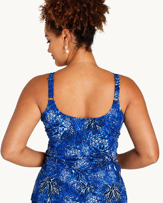 Genevieve Swimwear Genevieve Scoop Neck Mastectomy Tankini - Piana Waves Genevieve Scoop Neck Mastectomy Tankini - Piana Waves Splash Swimwear Swim Dress, Tankini & One Piece