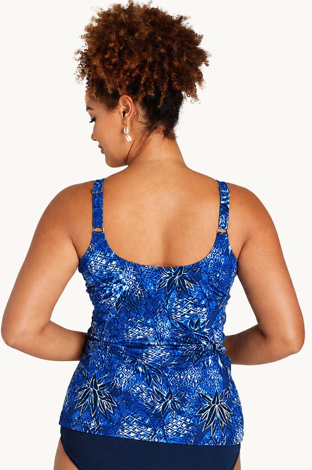 Genevieve Swimwear Genevieve Scoop Neck Mastectomy Tankini - Piana Waves Genevieve Scoop Neck Mastectomy Tankini - Piana Waves Splash Swimwear Swim Dress, Tankini & One Piece