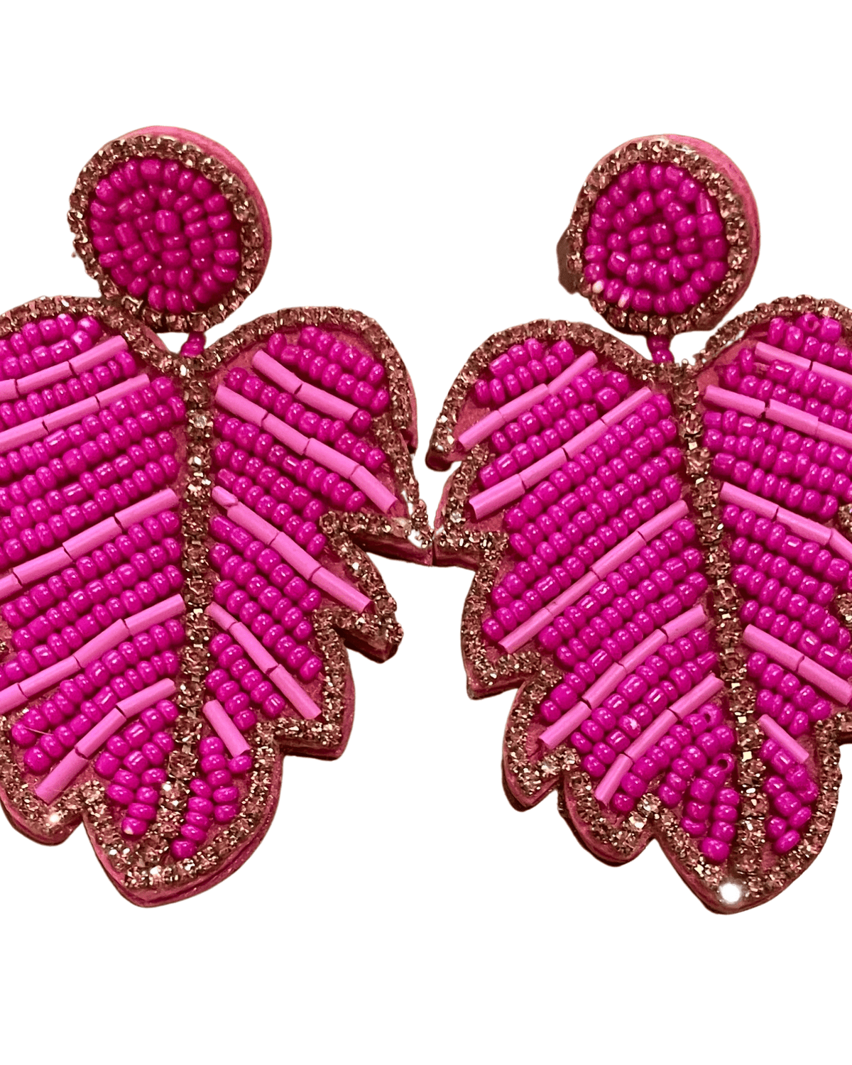 Glitterbugs Statement Monsteria Earrings Splash Swimwear Earrings