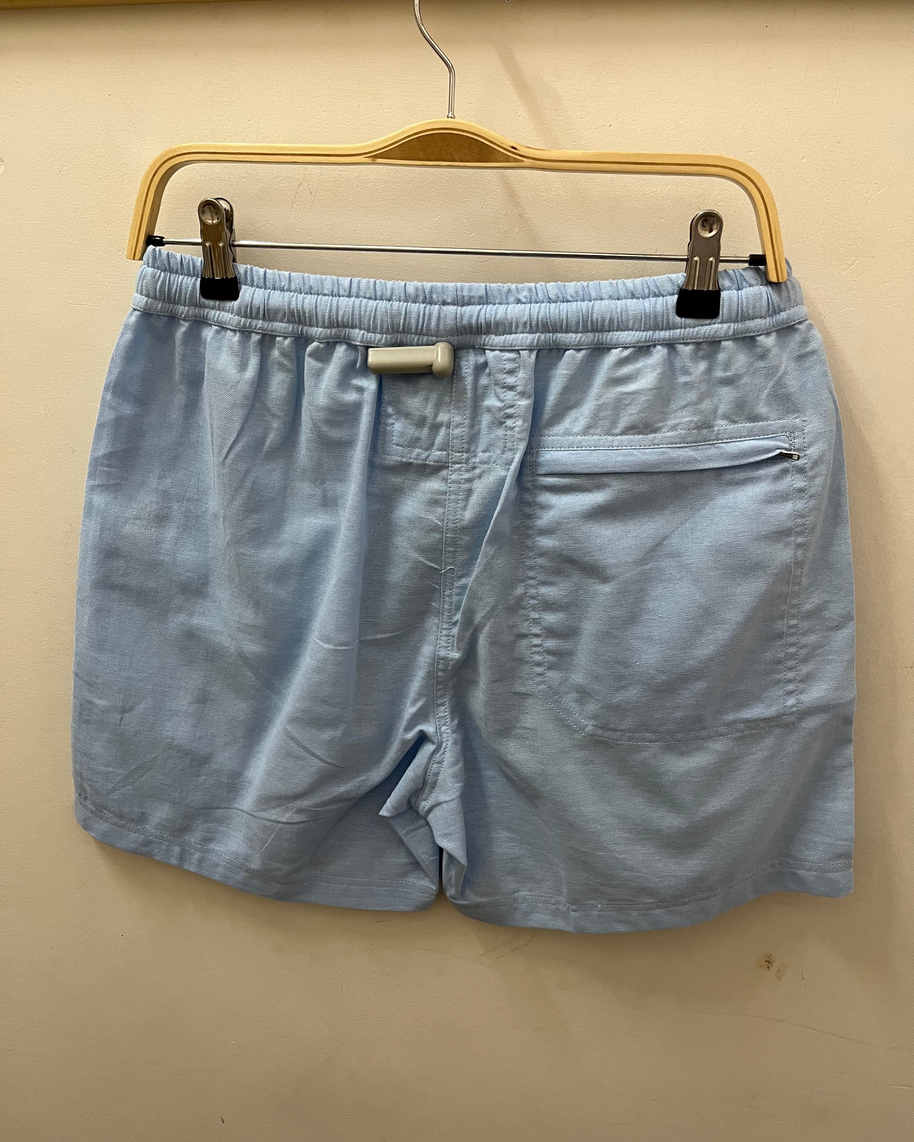 Green Rock Saint Rule2 Beach Comber Shorts - Sky Blue Splash Swimwear Mens Shorts