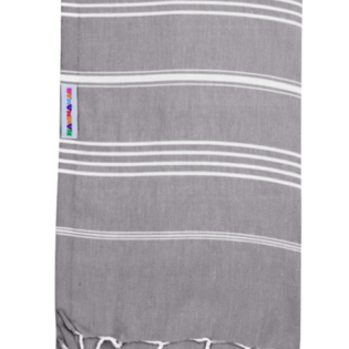 Hammamas Beach Towels Ash Original Turkish Towel