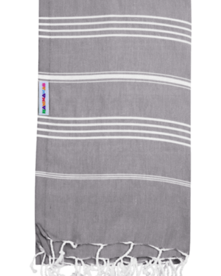 Hammamas Beach Towels Ash Original Turkish Towel
