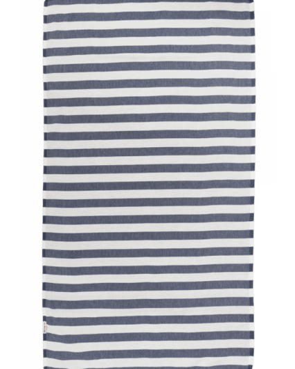 Hammamas Ripple Turkish Towel Splash Swimwear Beach Towels Navy/White 1000008716