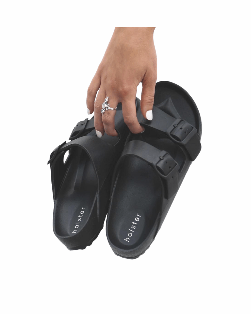 Holster Sundreamer Slide - Black Splash Swimwear Thongs