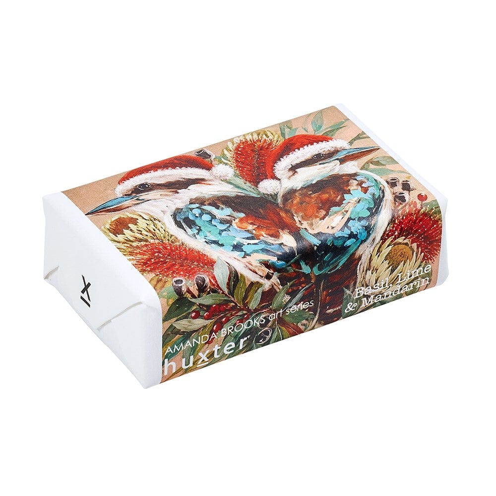 Huxter Huxter Wrapped Soap 'Festive Kookas' - Basil Lime & Mandarin 406538 Huxter Wrapped Soap 'Festive Kookas' - Basil Lime & Mandarin Splash Swimwear Wrapped Soap 9356010020462