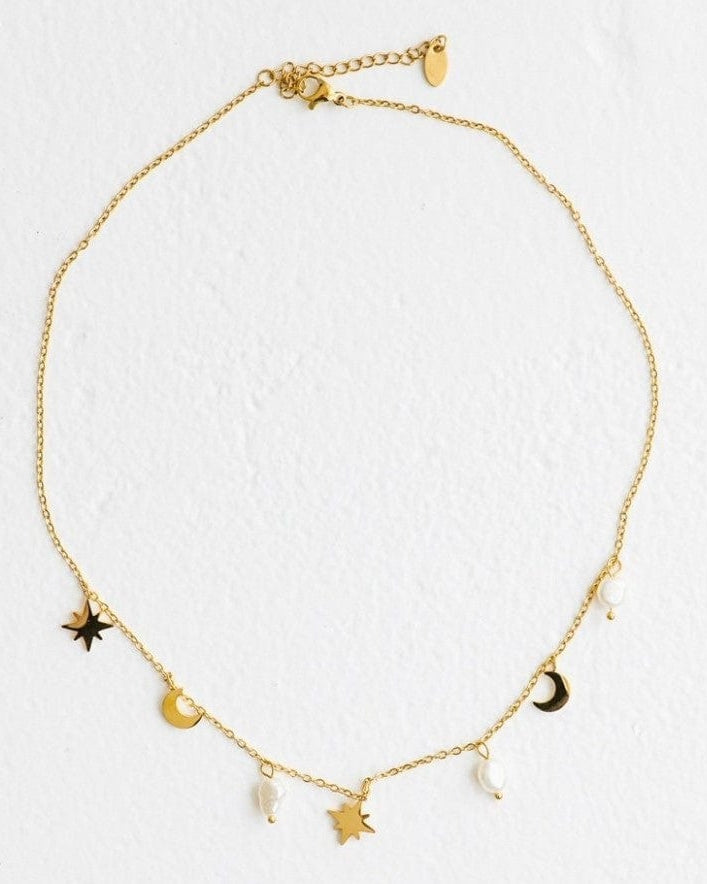 Indigo & Wolfe Moonstruck Necklace Splash Swimwear Accessories 1000015467