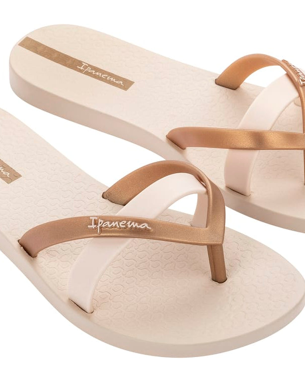 Ipanema Ipanema Kirei - Beige Gold Ipanema Kirei Beige Gold Splash Swimwear Thongs