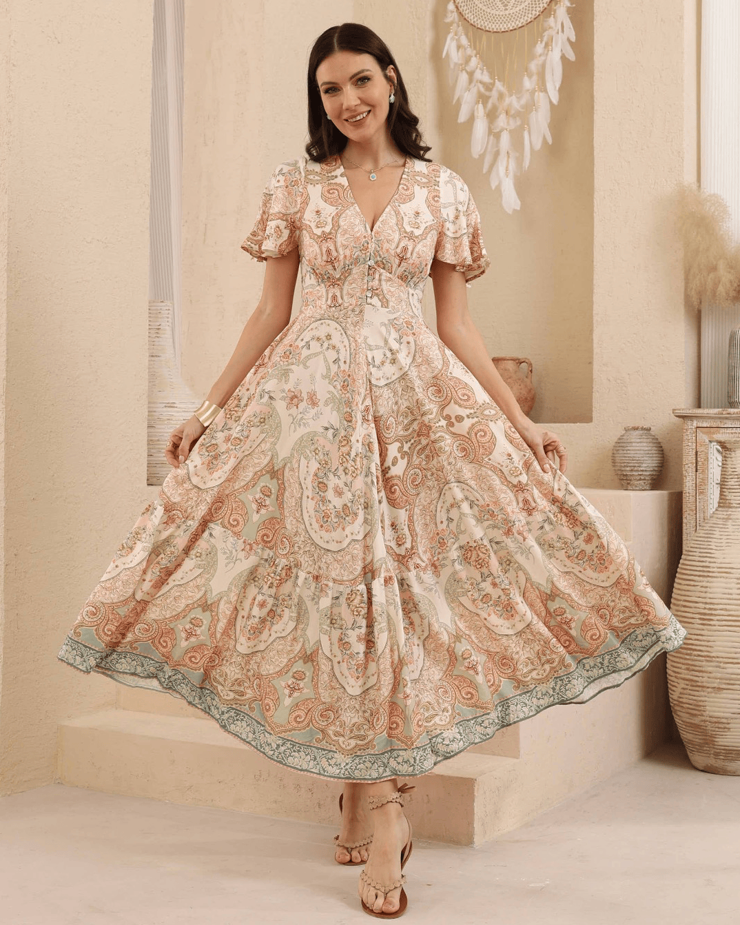 Iris Maxi Iris Maxi Desert Paisley Maxi Dress Iris Maxi Tuscany Shift Mini Dress Splash Swimwear Dresses
