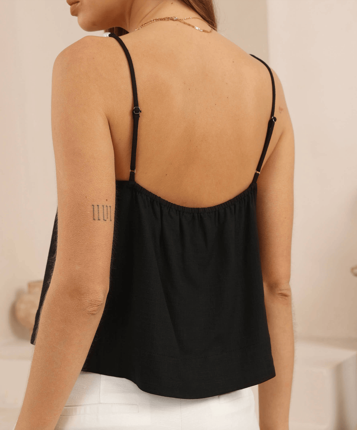 Iris Maxi Iris Maxi Pearl Strap Cami Iris Maxi Pearl Strap Cami Splash Swimwear Tops