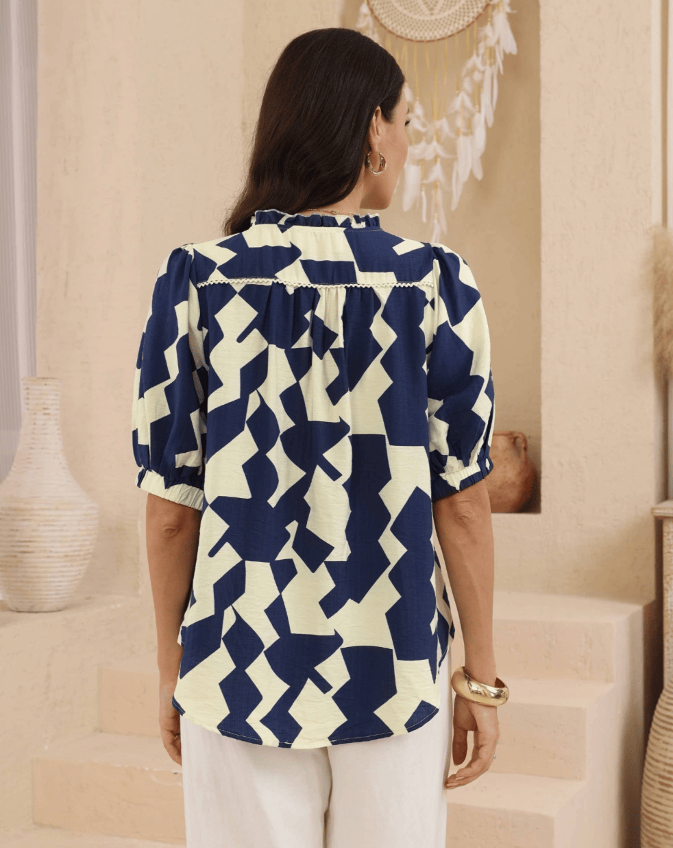 Iris Maxi Iris Maxi Portofino Blouse Iris Maxi Portofino Blouse Splash Swimwear Womens Pants