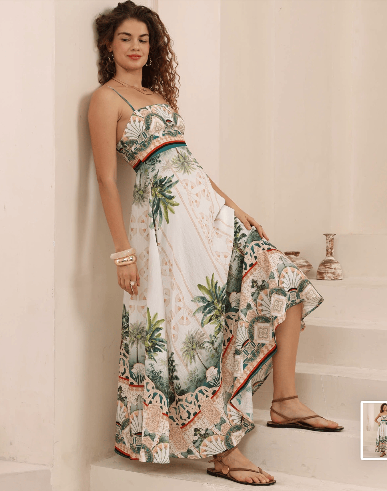 Iris Maxi Iris Maxi Royal Palms Maxi Dress Iris Maxi Royal Palms Maxi Dress Splash Swimwear Dresses