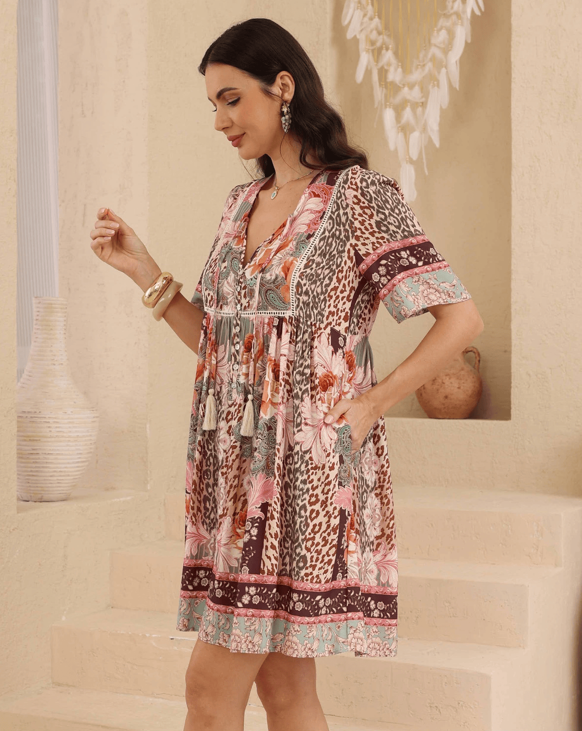 Iris Maxi Iris Maxi Savannah Rose Babydoll Dress Iris Maxi Savannah Rose Babydoll Dress Splash Swimwear Dresses