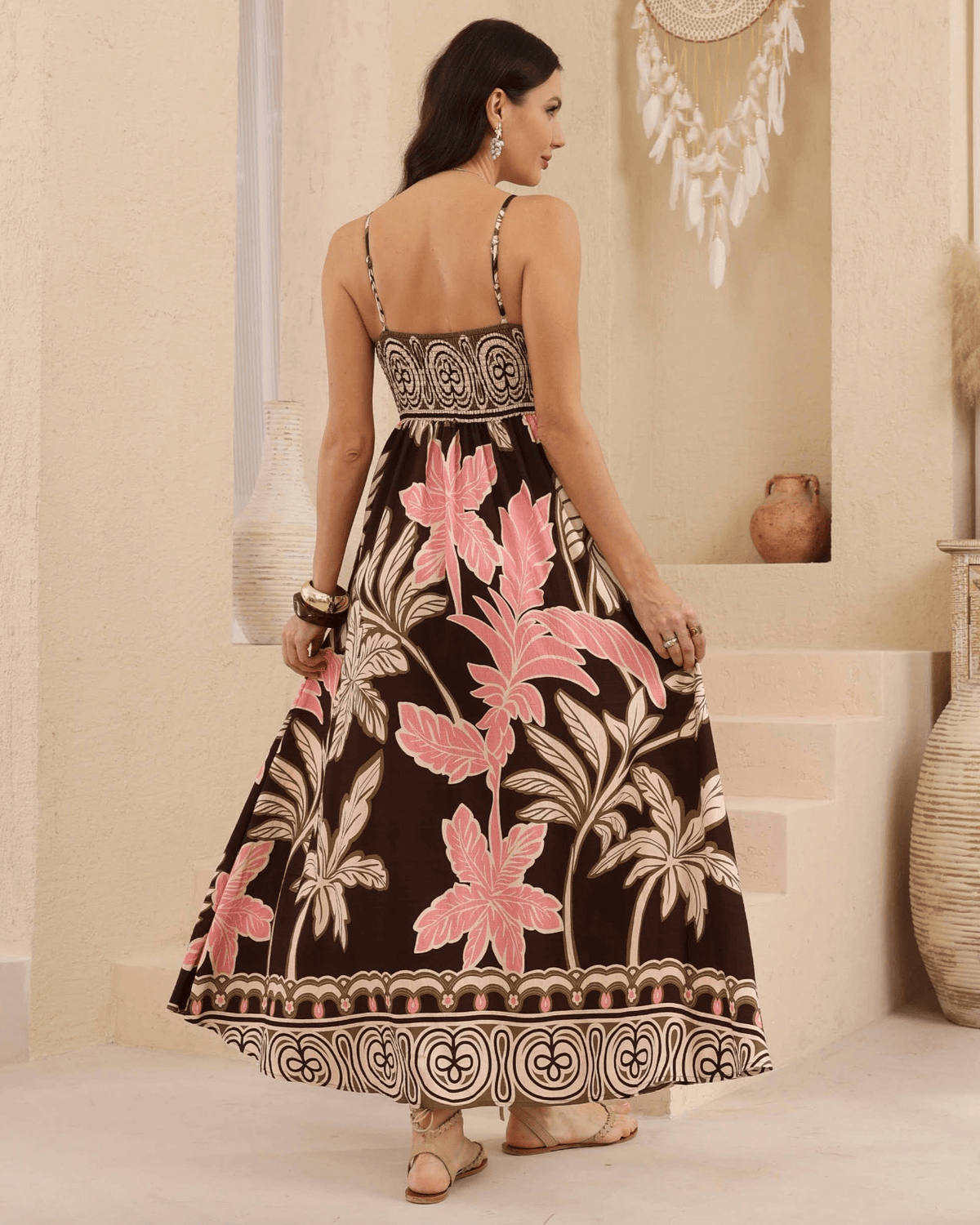 Iris Maxi Iris Maxi Tahiti Maxi Dress - Cocoa Iris Maxi Tahiti Maxi Dress - Cocoa Splash Swimwear Dresses