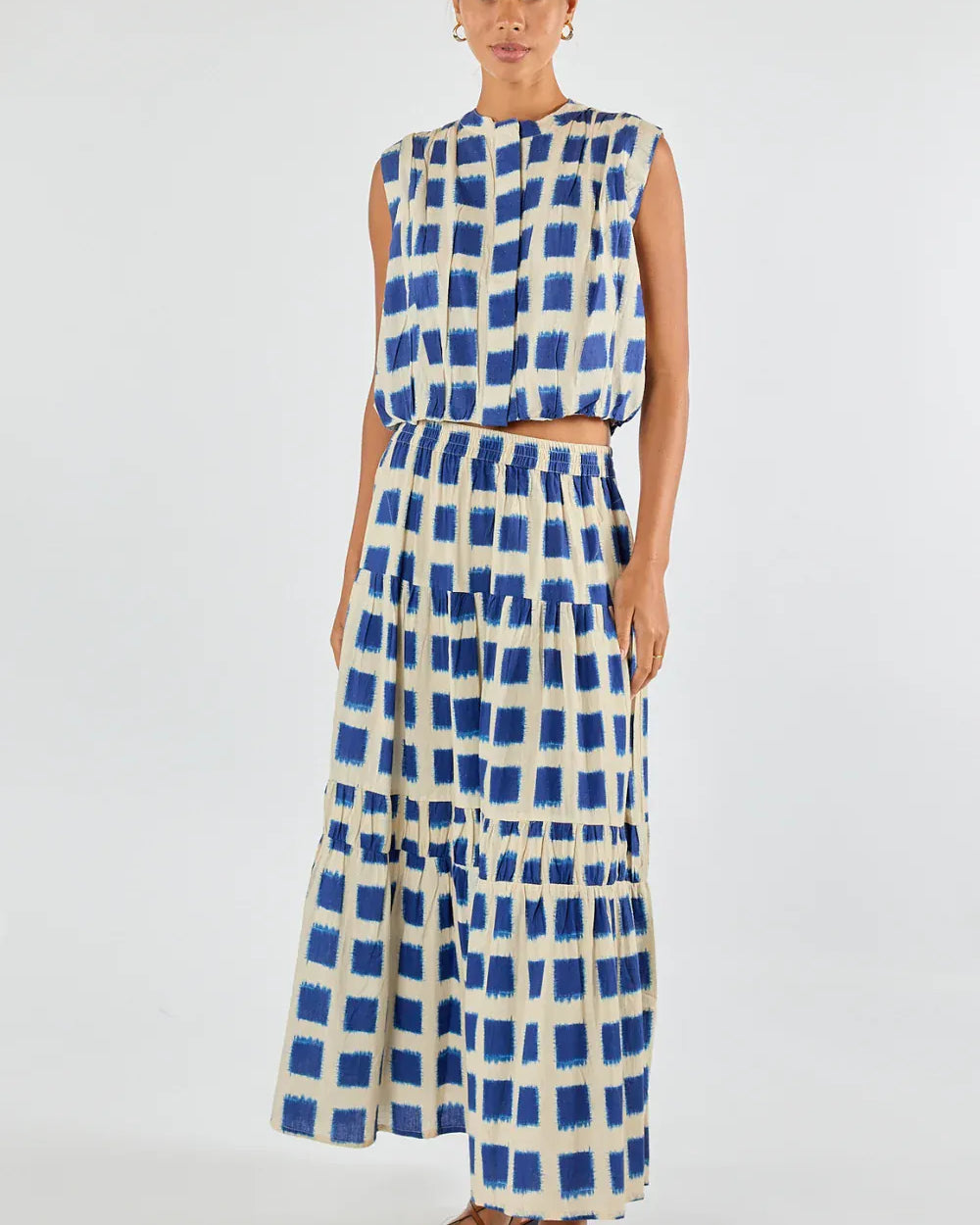 Itami Itami Bloc Skirt - Blue Itami Bloc Skirt - Blue Splash Swimwear Skirt