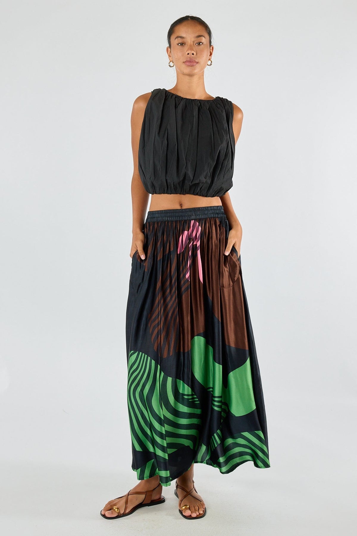 Itami Itami Papillon Skirt - Black Itami Papillon Skirt - Black Splash Swimwear Skirts