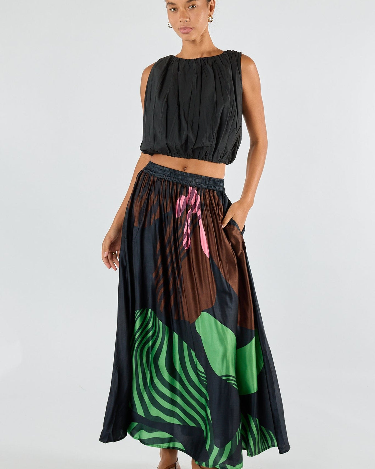 Itami Itami Papillon Skirt - Black Itami Papillon Skirt - Black Splash Swimwear Skirts