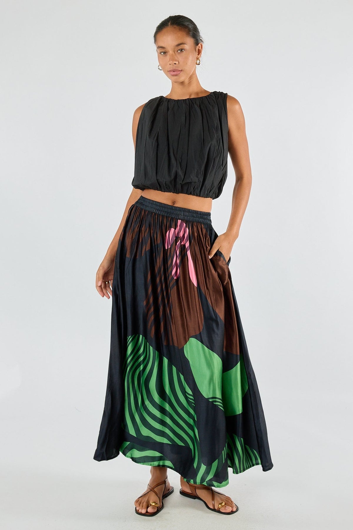 Itami Itami Papillon Skirt - Black Itami Papillon Skirt - Black Splash Swimwear Skirts