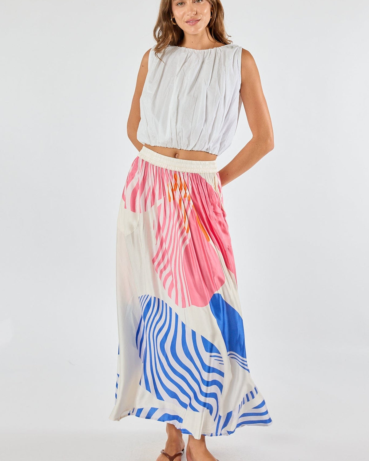 Itami Itami Papillon Skirt - White Itami Papillon Skirt - White Splash Swimwear Skirts