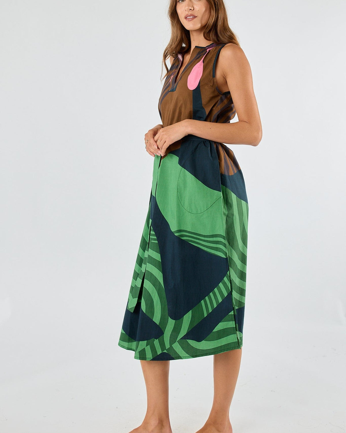 Itami Itami Papillon Sleeveless Dress - Black Itami Papillon Sleeveless Dress - Black Splash Swimwear Dresses