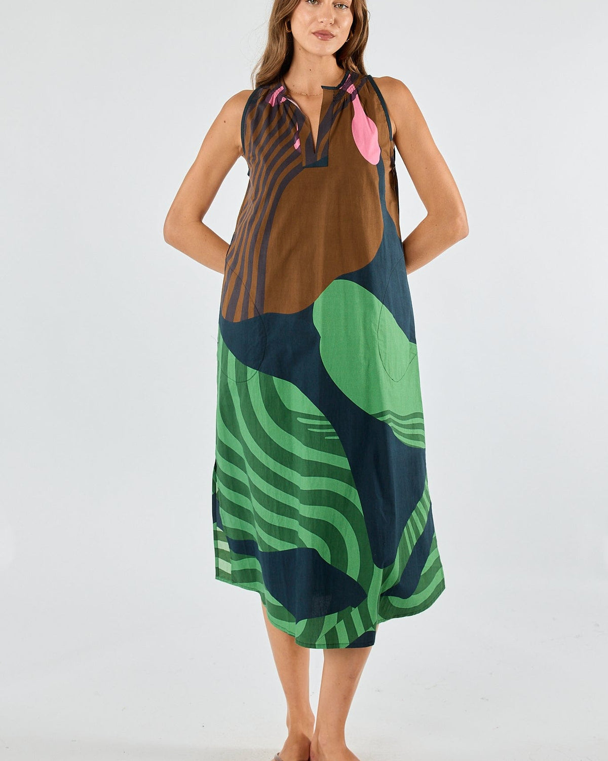 Itami Itami Papillon Sleeveless Dress - Black Itami Papillon Sleeveless Dress - Black Splash Swimwear Dresses