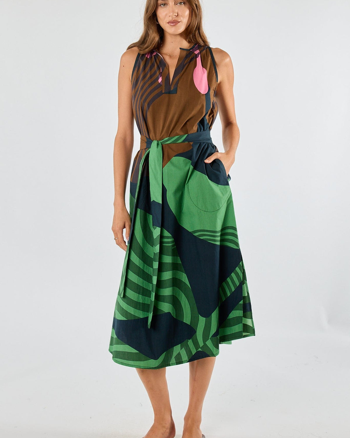 Itami Itami Papillon Sleeveless Dress - Black Itami Papillon Sleeveless Dress - Black Splash Swimwear Dresses