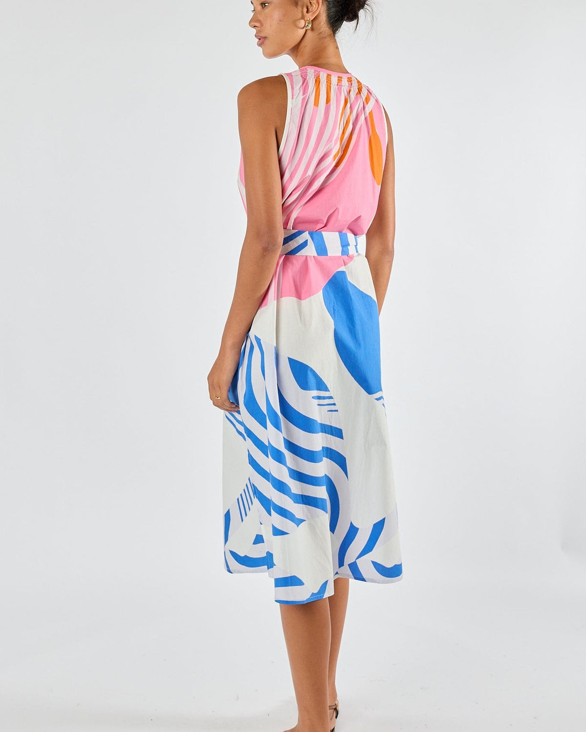 Itami Itami Papillon Sleeveless Dress - White Itami Papillon Sleeveless Dress - White Splash Swimwear Dresses