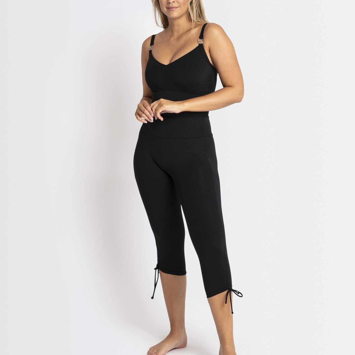 Jantzen Cosmo Capri Swim Pant Jantzen Cosmo Capri Swim Pant Splash Swimwear Bikini Bottoms
