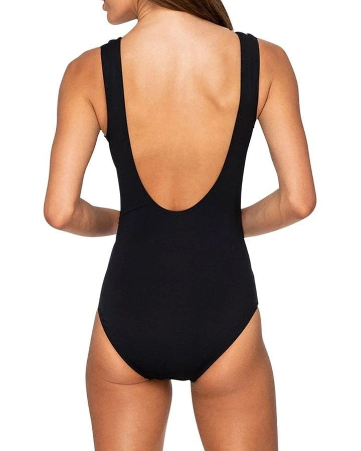 Jantzen Heritage Classic Sash Surplice One Piece Splash Swimwear One Pieces