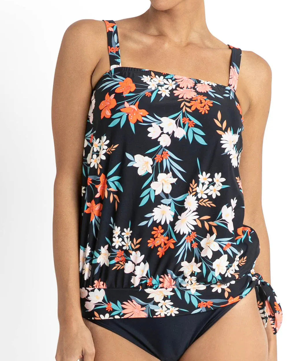 Jantzen Jantzen Select Blouson Two Piece - Navy Jantzen Select Blouson - Navy | Australia Splash Swimwear Tankini Tops