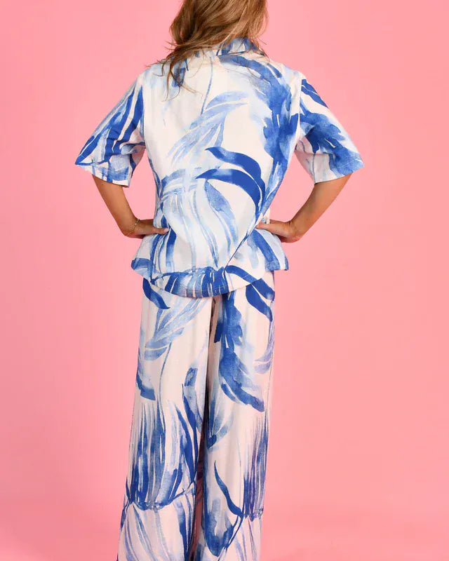 Jar Of Hearts Jar Of Hearts Odyssey Pants - Blue Crush Jar Of Hearts Odyssey Pants - Blue Crush Splash Swimwear