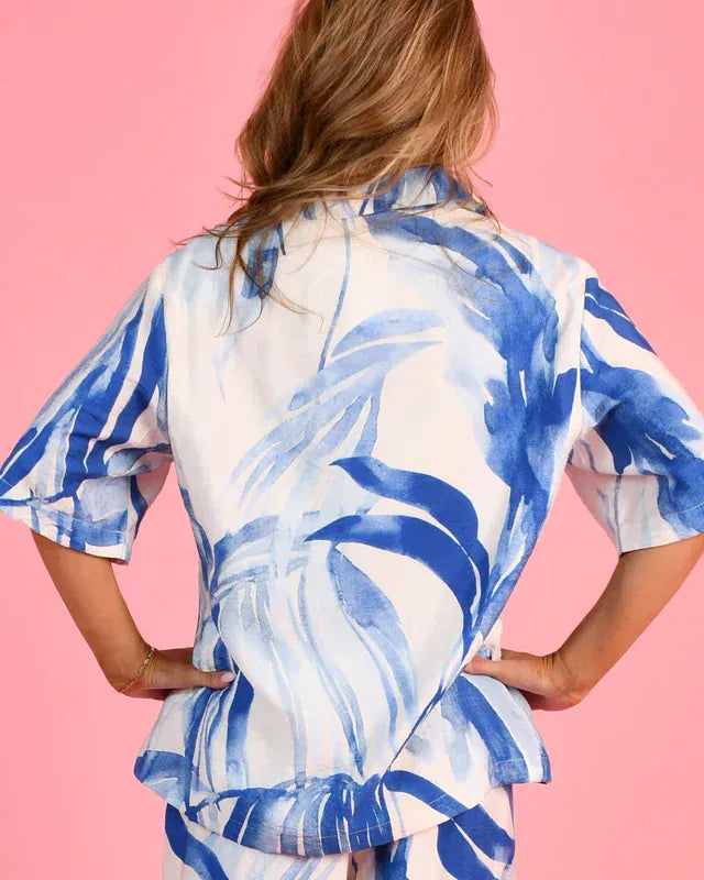 Jar Of Hearts Jar Of Hearts Odyssey Shirt - Blue Crush Jar Of Hearts Odyssey Shirt - Blue Crush Splash Swimwear