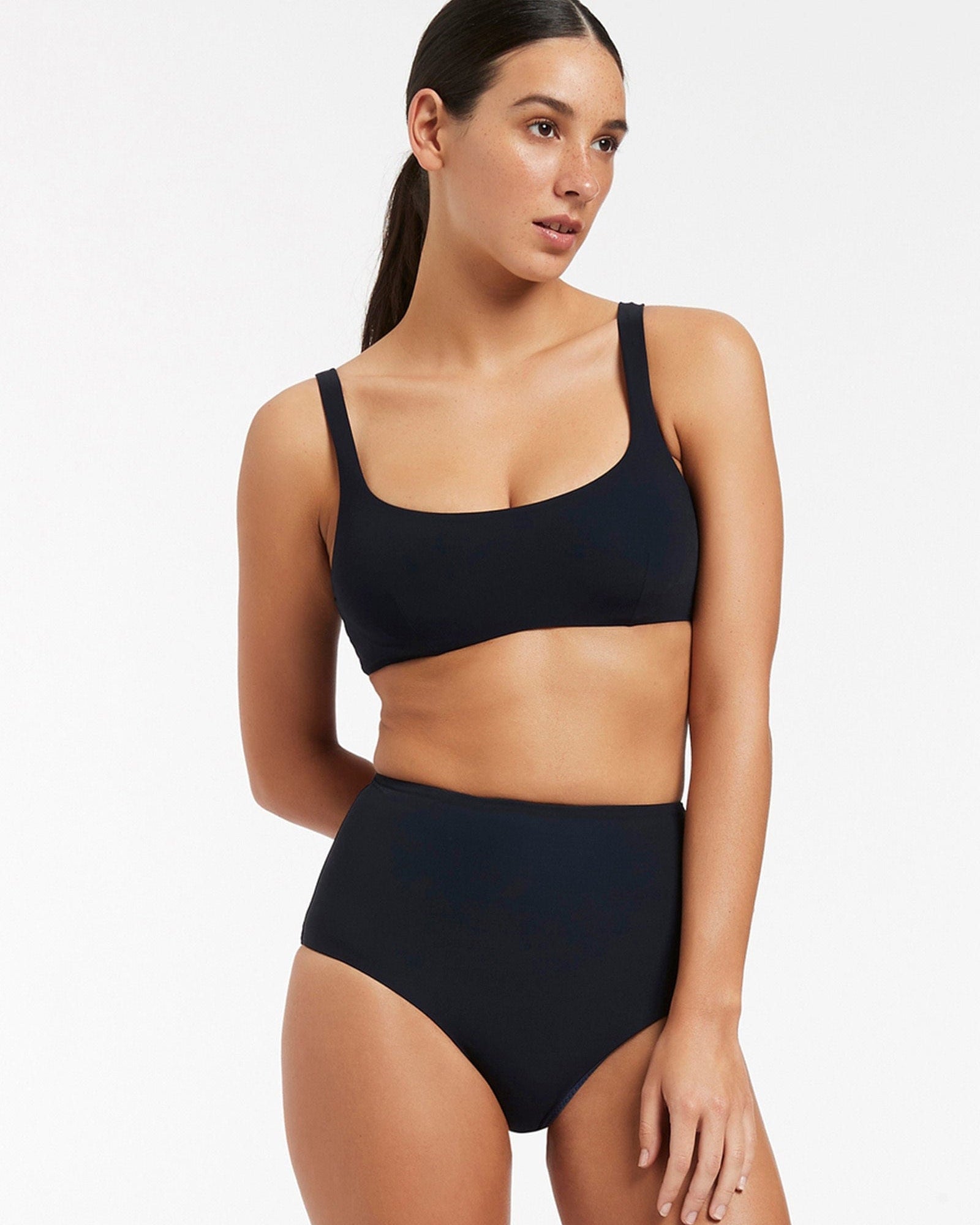 Jets High Waist Pant Splash Swimwear Bikini Bottoms