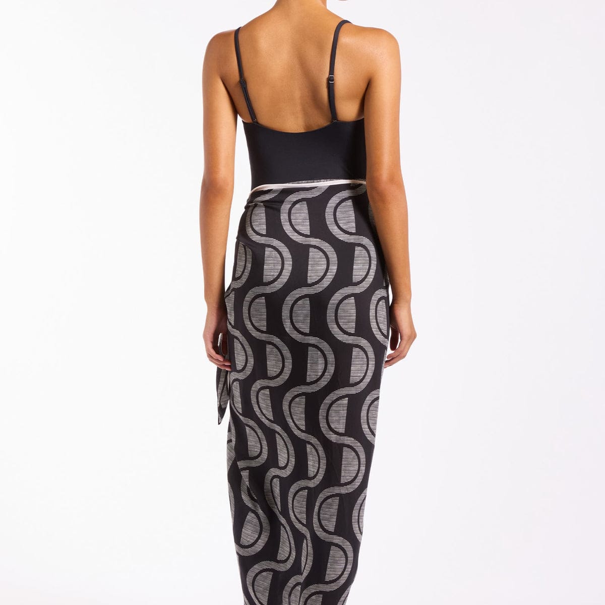 Jets Jets Harmony Long Sarong J61553.Black-O/S Jets Long Sarong | Jets Splash Swimwear Cover Ups Black / O/S 9360519273885
