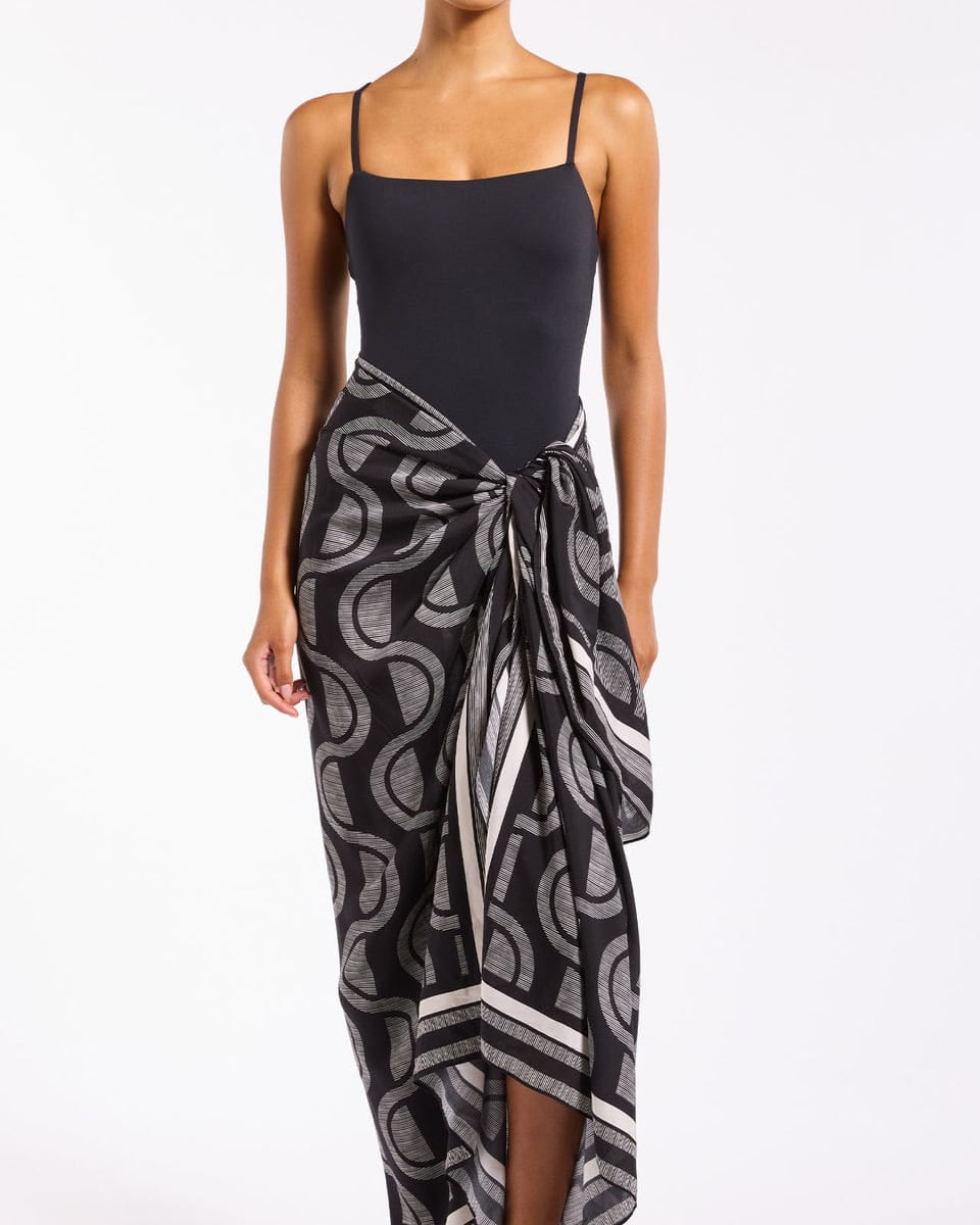 Jets Jets Harmony Long Sarong J61553.Black-O/S Jets Long Sarong | Jets Splash Swimwear Cover Ups Black / O/S 9360519273885