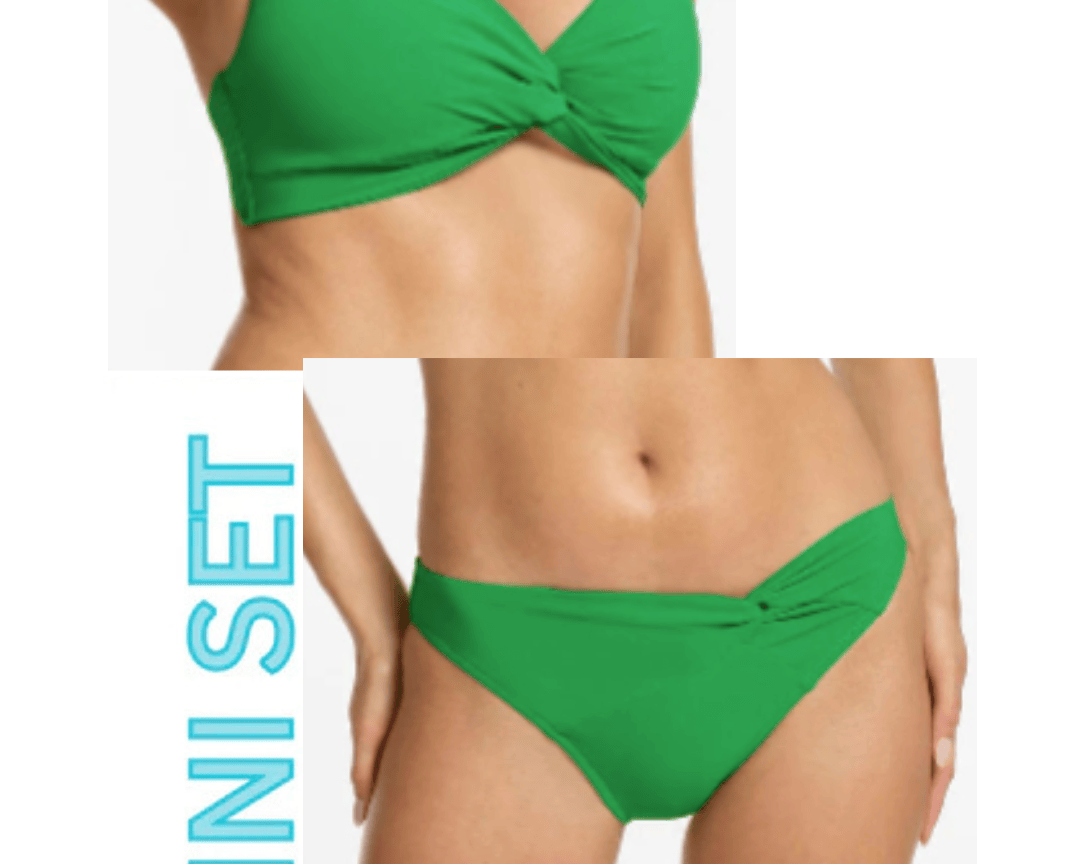 Jets Jets Jetset D/DD Twist Front Top & Twist Front Pant - Flora Jets Jetset D/DD Twist Front Top & Twist Front Pant - Flora Splash Swimwear Bikini Set 8