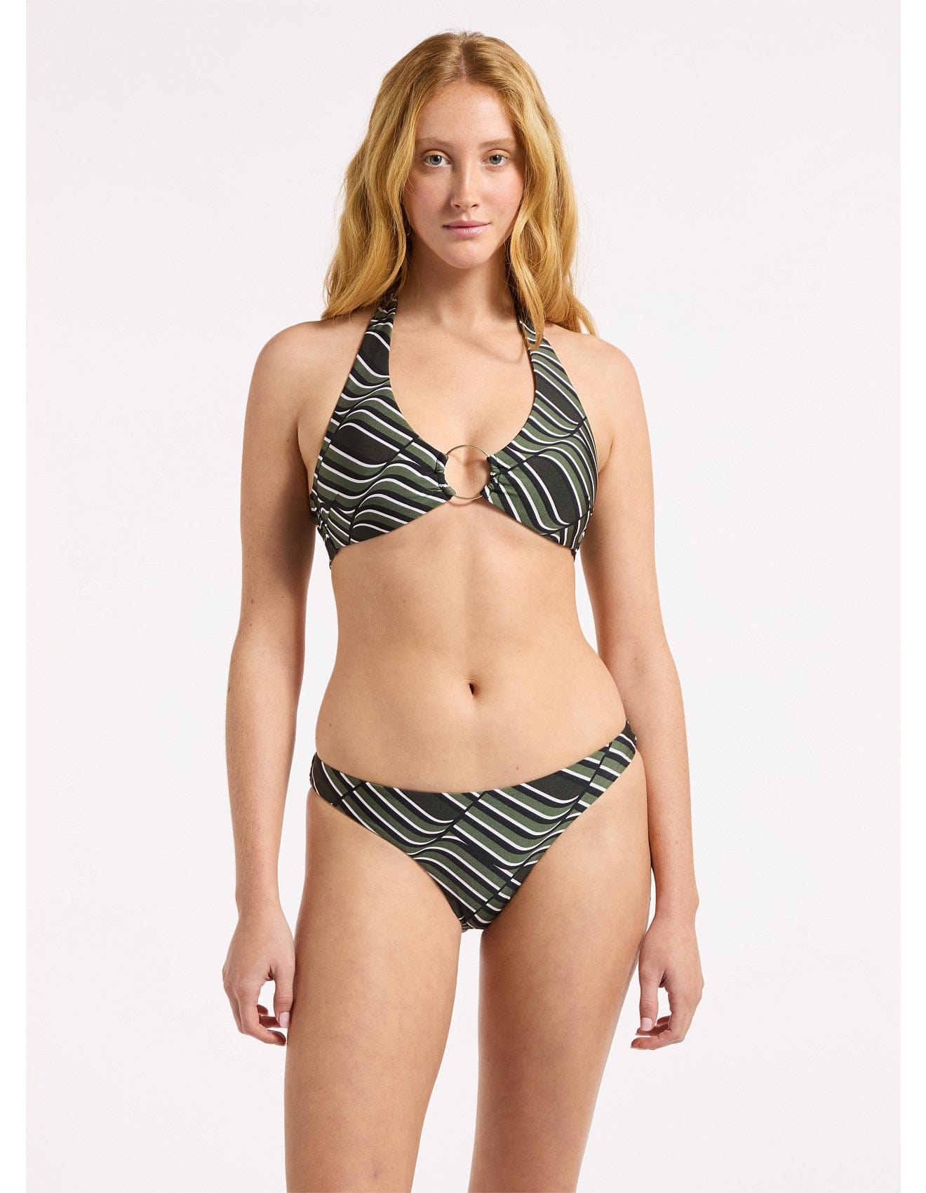 Jets Jets Mirage Hipster Pant - Cacti Jets Mirage Hipster Pant - Cacti Splash Swimwear Womens Swimwear