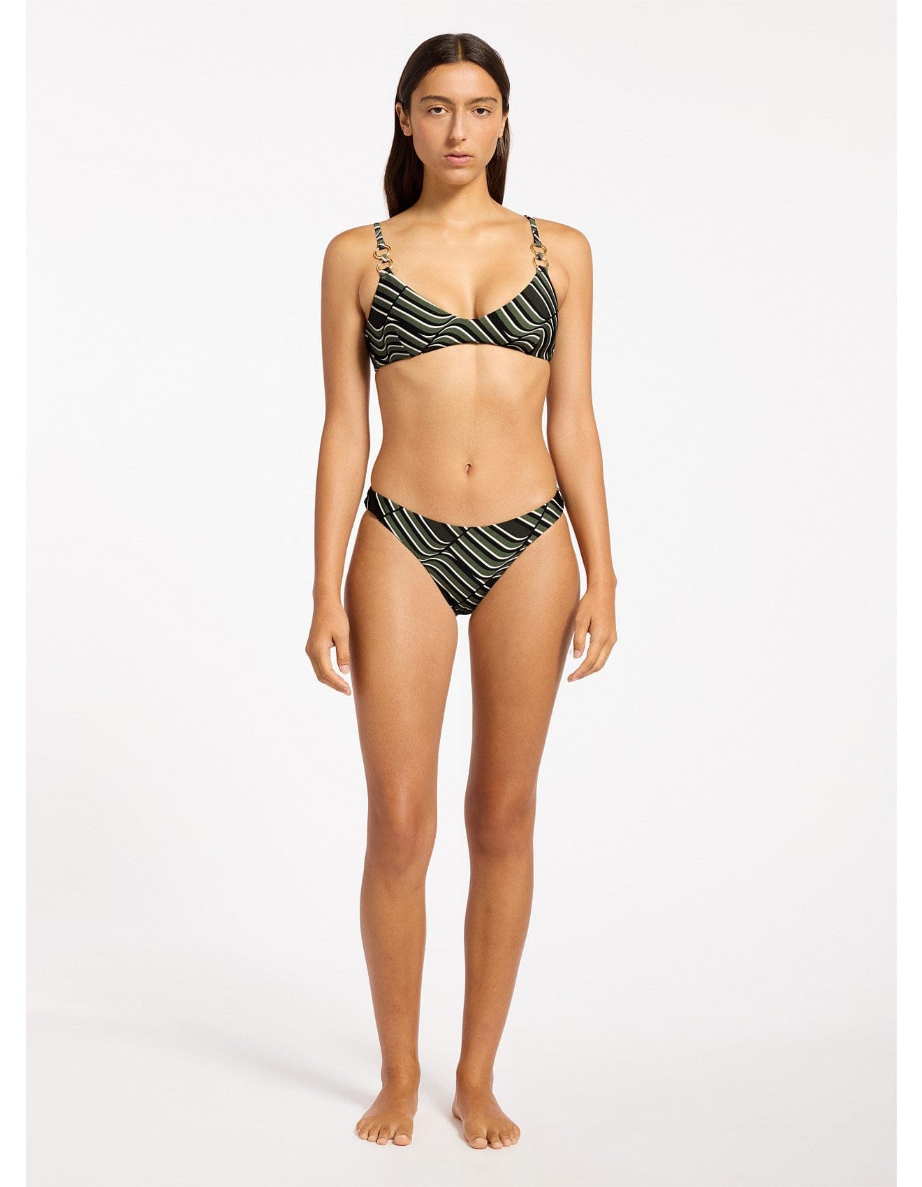 Jets Jets Mirage Hipster Pant - Cacti Jets Mirage Hipster Pant - Cacti Splash Swimwear Womens Swimwear