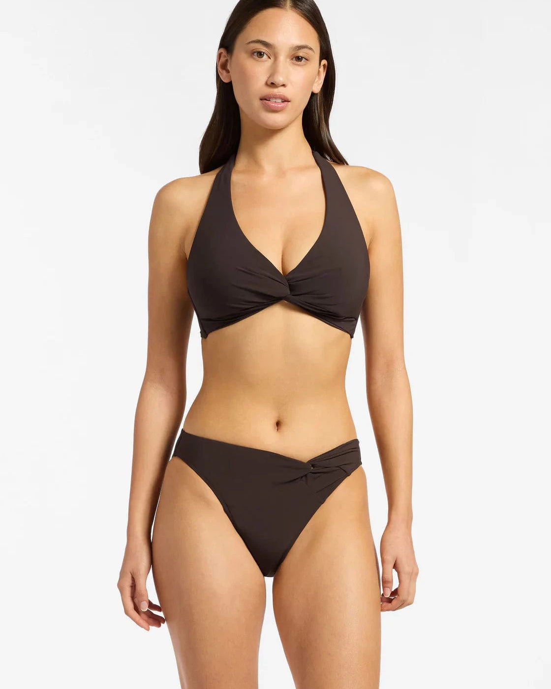 Jets Jetset D/DD Twist Front Top Jetset D/DD Twist Front Top Splash Swimwear Bikini Tops