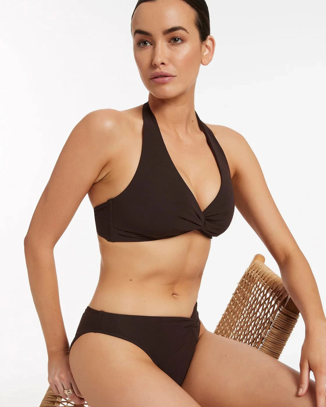 Jets Jetset D/DD Twist Front Top Jetset D/DD Twist Front Top Splash Swimwear Bikini Tops