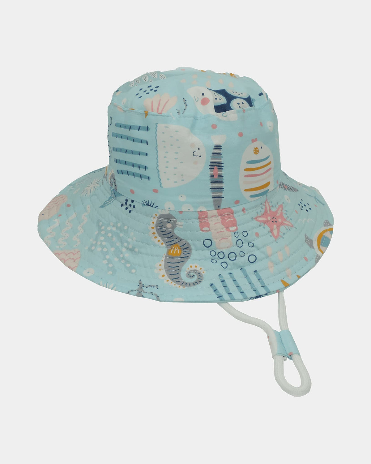Kato Design Kids Hat - Baby Blue Sealife KB416 Kids Hat - Baby Blue Sealife Splash Swimwear 7038189666970