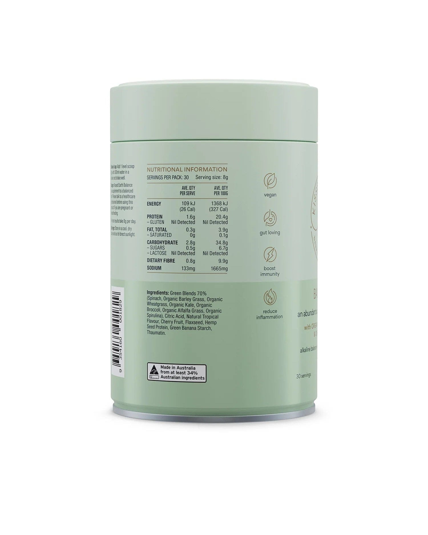 Kissed Earth BALANCE Powder KE1 Splash Swimwear Health & Beauty 9354160001829