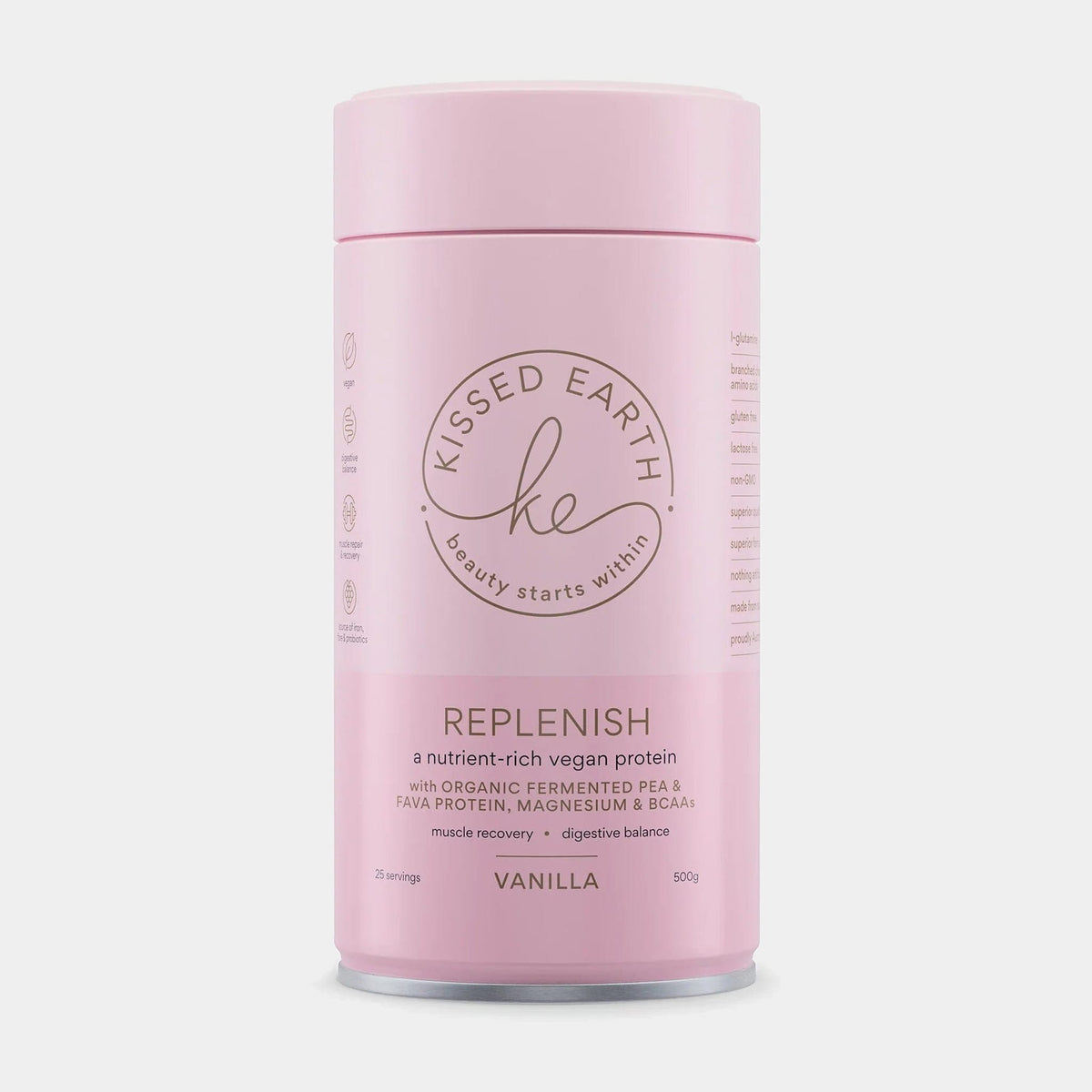 Kissed Earth Replenish Vanilla Protein Powder KE16 Replenish Vanilla Protein Powder Splash Swimwear Health & Beauty 9354160001928