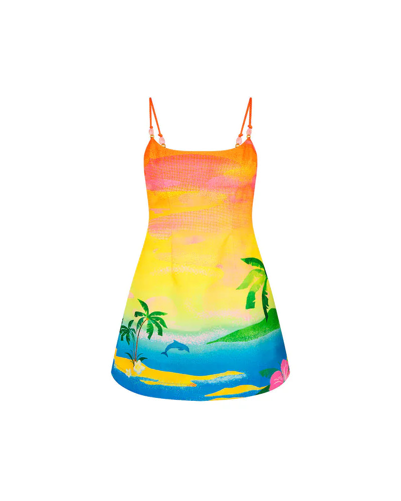 Kulani Kinis Kulani Kinis Bahama Breeze Summer Mini Dress Kulani Kinis Bahama Breeze Summer Mini Dress Splash Swimwear Dresses