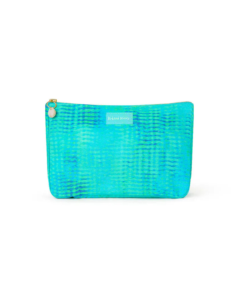 Kulani Kinis Kulani Kinis Beach Pouch - Summer Seas POUCH101 Kulani Kinis Beach Pouch - Summer Seas Splash Swimwear Accessories 840522515299