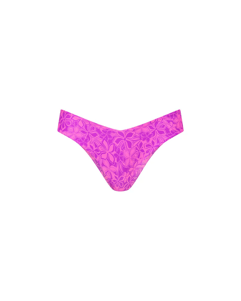 Kulani Kinis Kulani Kinis Cheeky V Bikini Bottom -Bubble Berry Kulani Kinis Cheeky V Bikini Bottom -Bubble Berry Splash Swimwear
