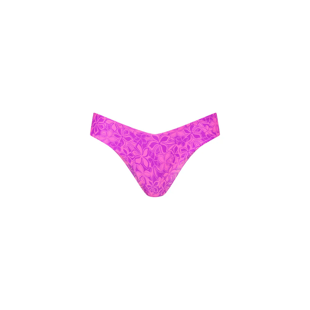 Kulani Kinis Kulani Kinis Cheeky V Bikini Bottom -Bubble Berry Kulani Kinis Cheeky V Bikini Bottom -Bubble Berry Splash Swimwear