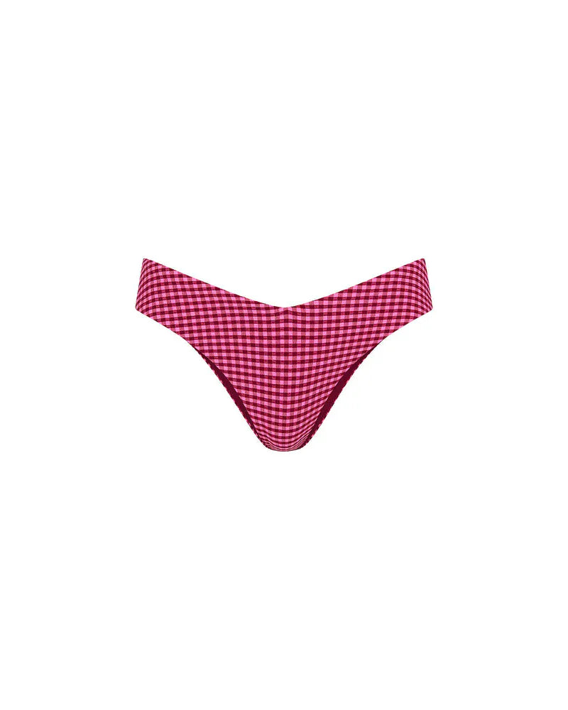 Kulani Kinis Kulani Kinis Cheeky V Bikini Bottom - Cherry Kiss Kulani Kinis Cheeky V Bikini Bottom - Laguna Haze Splash Swimwear Bikini Bottoms