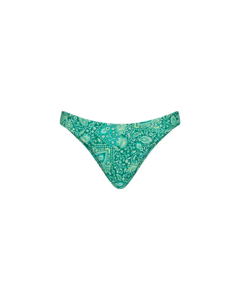 Kulani Kinis Kulani Kinis Emerald Aura Minimal Full Coverage Bikini Bottom Kulani Kinis Emerald Aura Minimal Full Coverage Bikini Bottom Splash Swimwear Bikini Bottoms